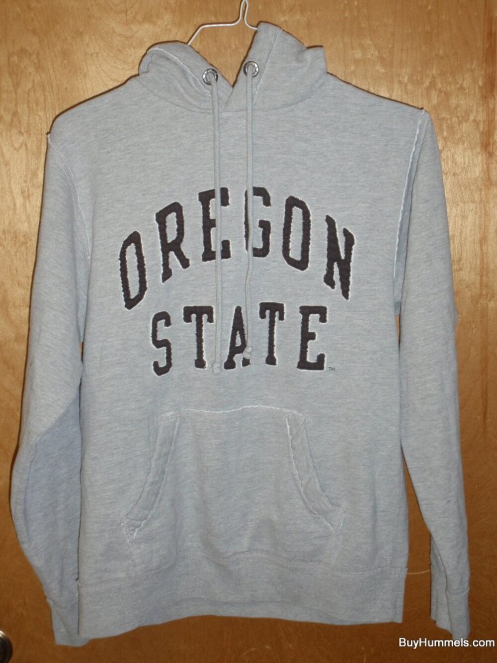 VINTAGE Oregon State Hoodie Sweatshirt Mens Medium Gray NCAA Original League